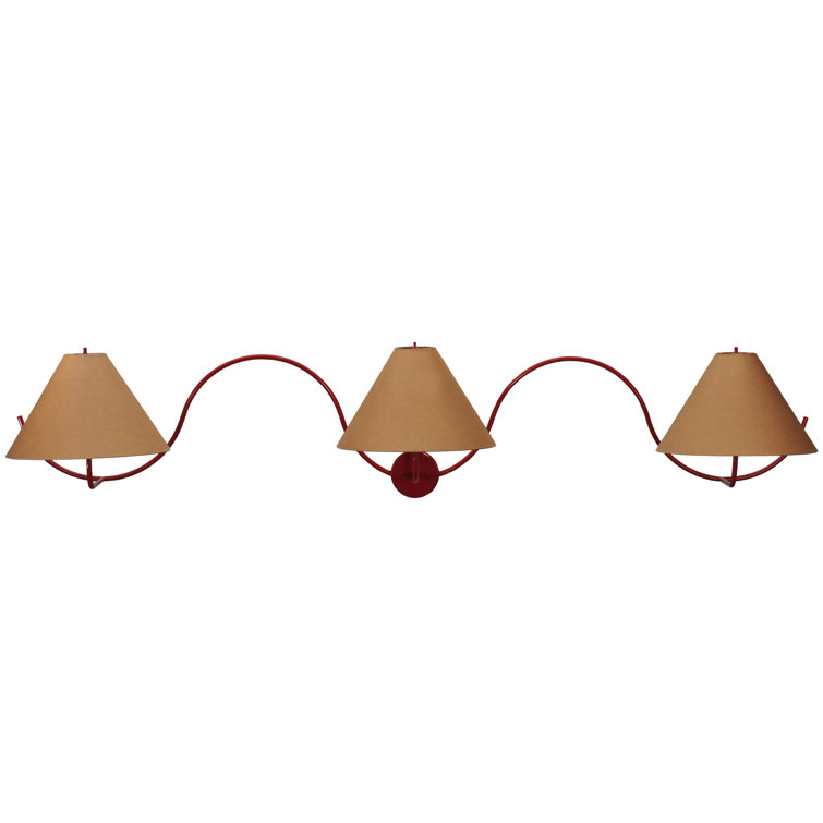 Bronze 3-Light Contemporary Wall Sconce