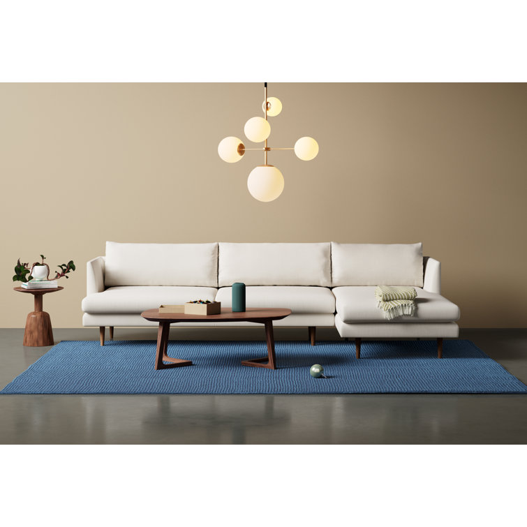 Vesper Satin Brass & Black 5-Light Globe Pendant with Satin White Glass