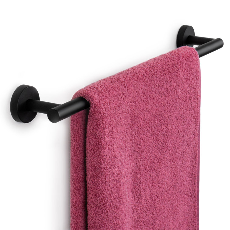 Matte Black Stainless Steel 14'' Wall Mounted Towel Bar