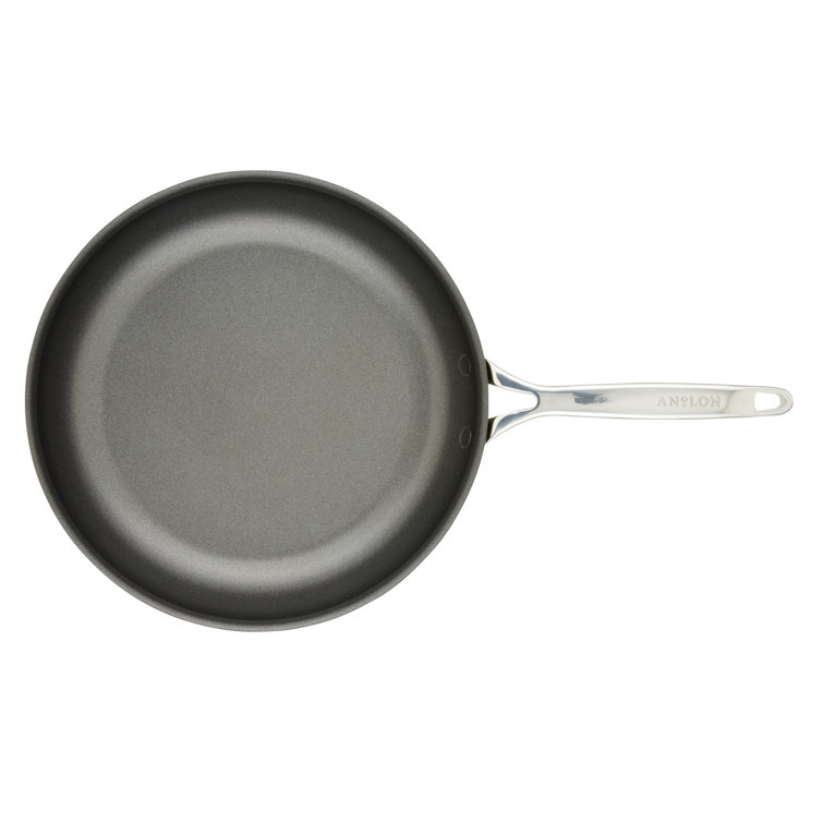 Bronze 12" Hard Anodized Nonstick Aluminum Frying Pan