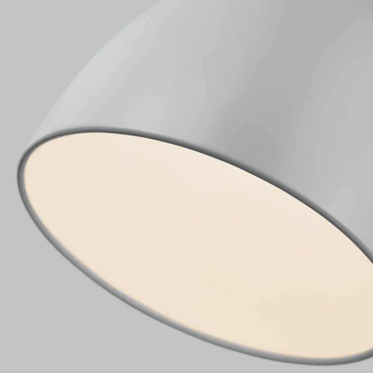 Oden Matte Grey 9" Mini Pendant with Energy Star