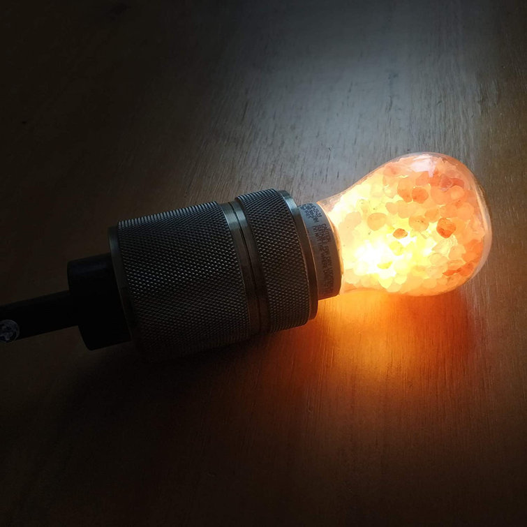 Amber Himalayan Salt Dimmable Decorative Light Bulb Set