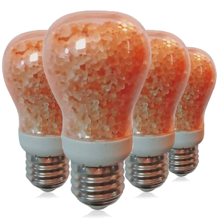 Amber Himalayan Salt Dimmable Decorative Light Bulb Set