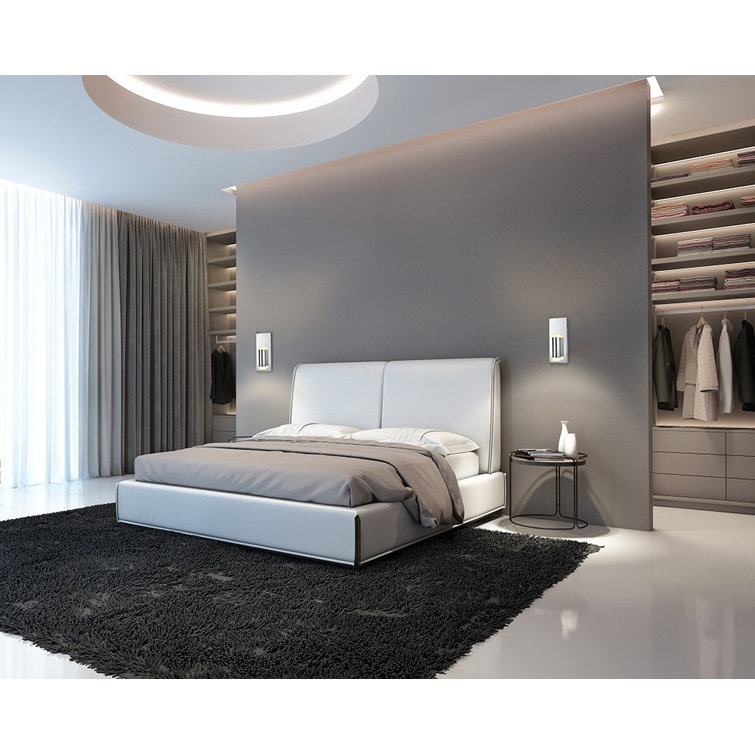 Chrome Cylinder Dimmable LED Wall Sconce