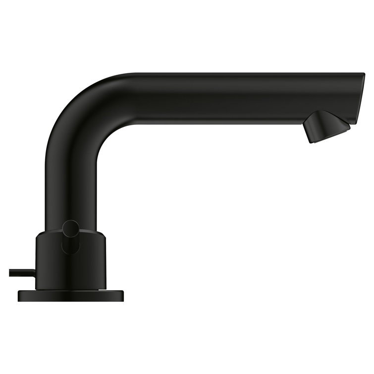 Concetto Matte Black 2-Handle Widespread Bathroom Faucet