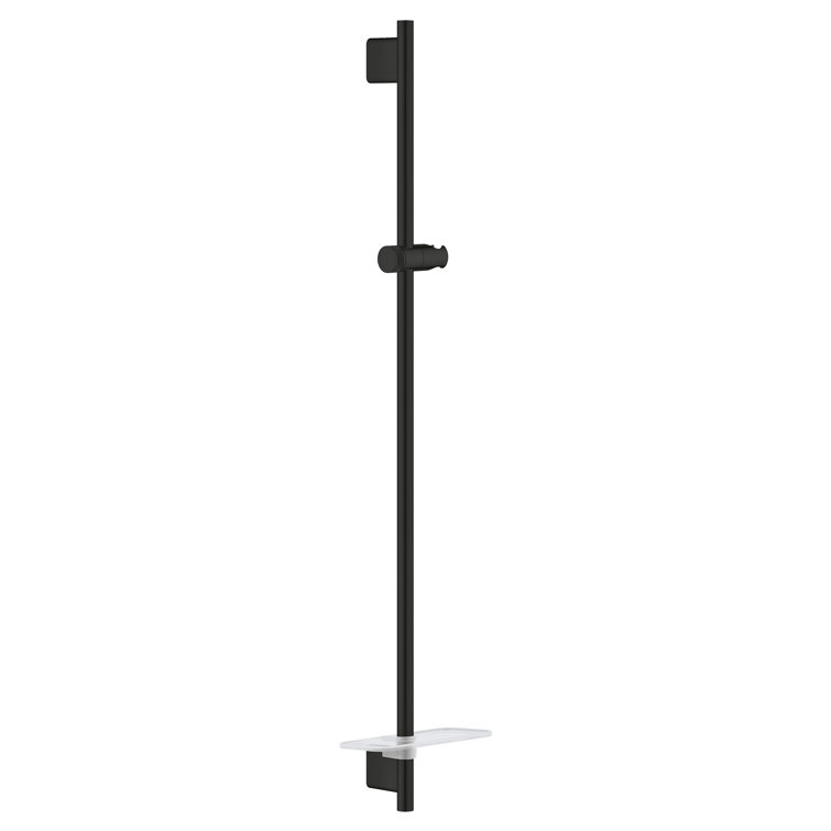 Matte Black 36-Inch Wall Mounted Slide Bar