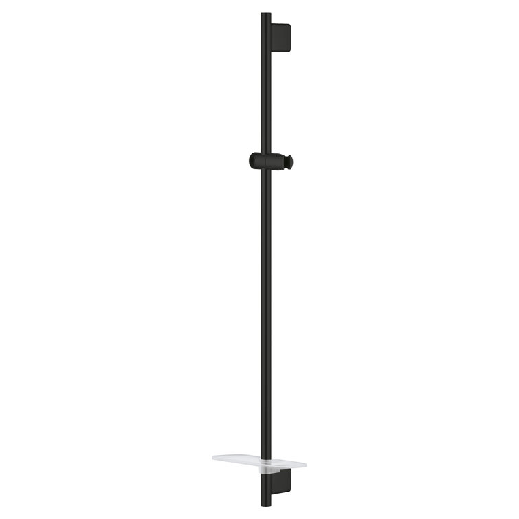 Matte Black 36-Inch Wall Mounted Slide Bar
