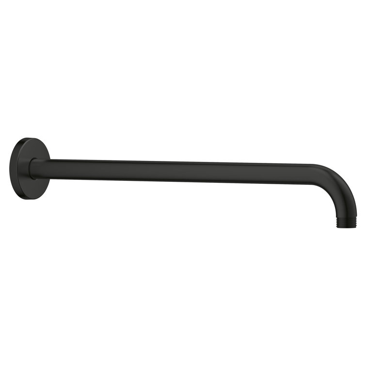 Matte Black Wall Mounted Rain Shower Arm