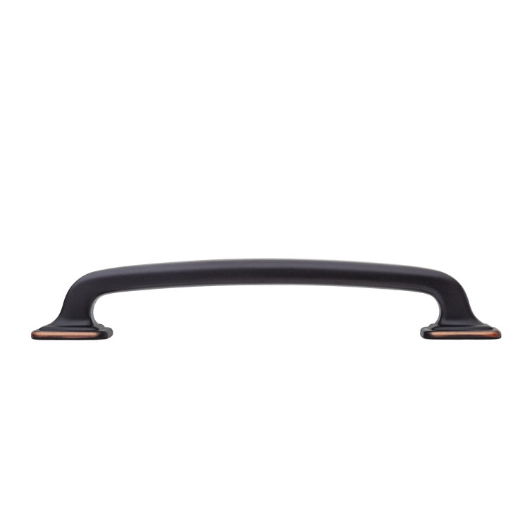 Grayson 6" Brushed Copper Bar Pull with Mounting Hardware