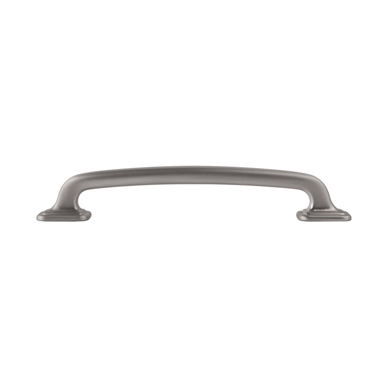 Satin Nickel 6-inch Brushed Cup Pull with Mounting Hardware