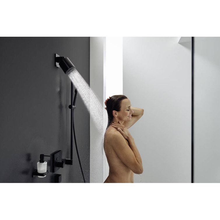 Chrome Modern Wall-Mounted Shower Arm