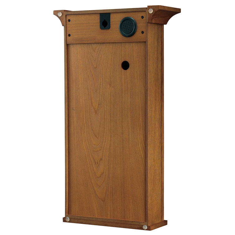 Oak Yorkshire Brass Accented Westminster Chime Wall Clock