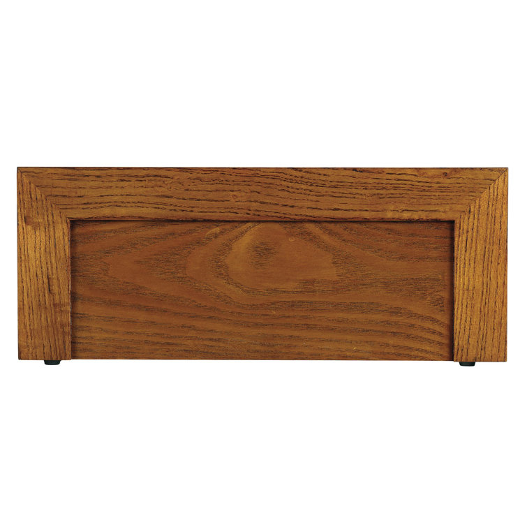 Oak Yorkshire Brass Accented Westminster Chime Wall Clock