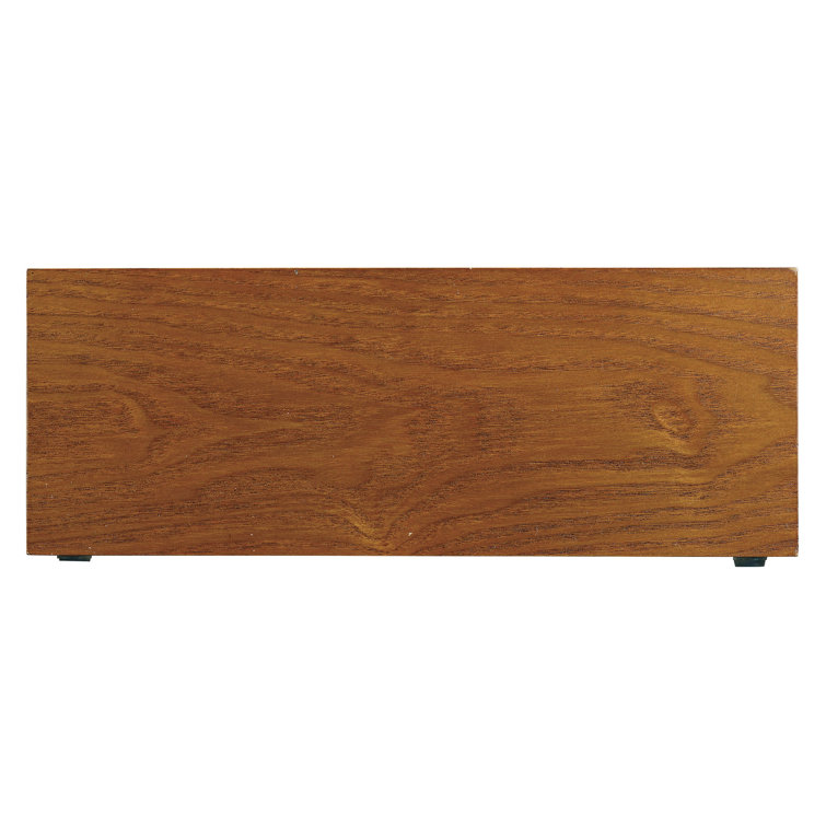 Oak Yorkshire Brass Accented Westminster Chime Wall Clock