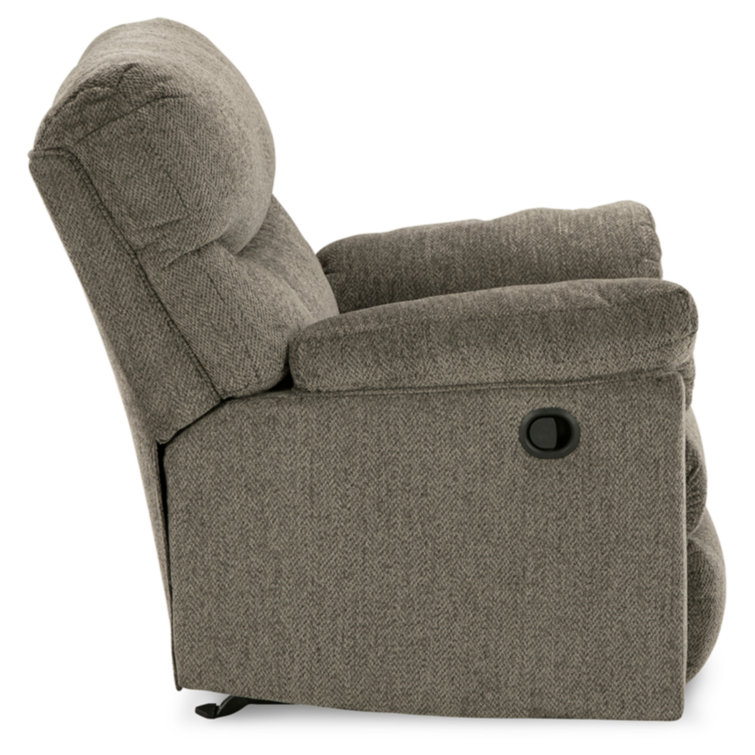 Alphons Putty 39'' Contemporary Metal Rocker Recliner