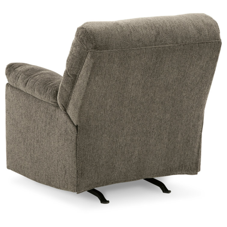 Alphons Putty 39'' Contemporary Metal Rocker Recliner