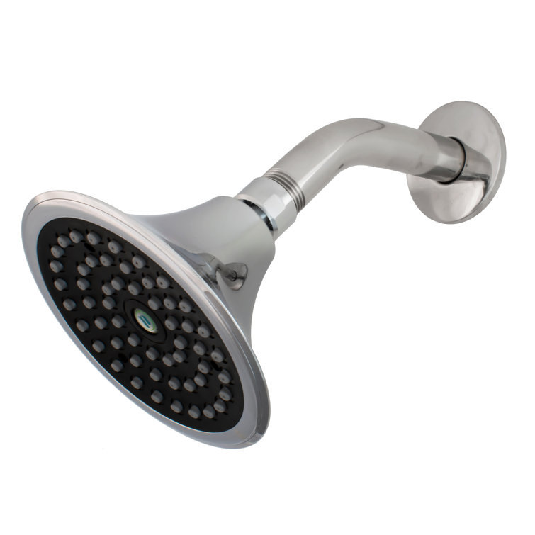 Chrome Medium Round Wall Mounted Rain Shower Head