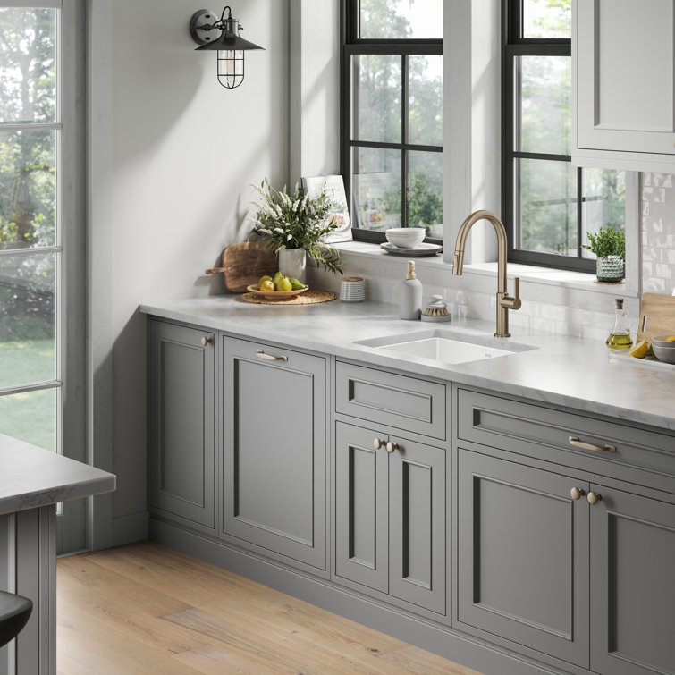 White Porcelain Enameled Cast Iron Single Bowl Undermount Sink