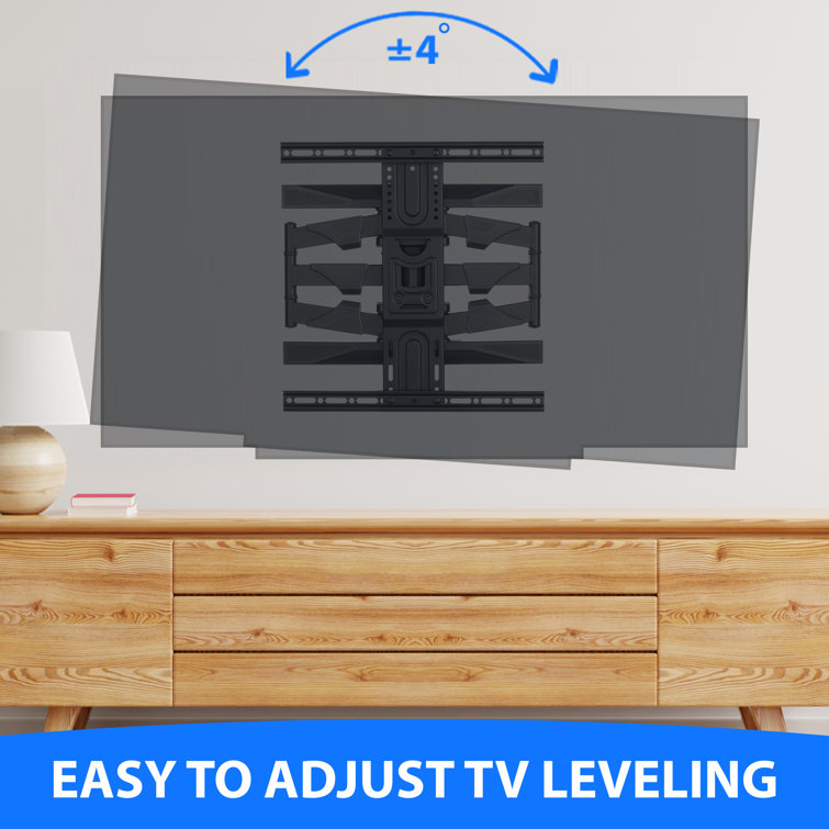 Universal Heavy-Duty Steel Full-Motion TV Wall Mount 42"-70"