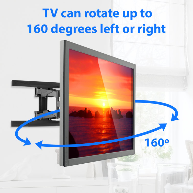 Universal Heavy-Duty Steel Full-Motion TV Wall Mount 42"-70"