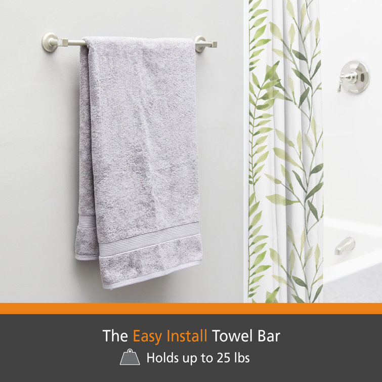Matte Black 4-Piece Rust Resistant Bathroom Hardware Set