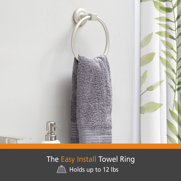 Matte Black 4-Piece Rust Resistant Bathroom Hardware Set