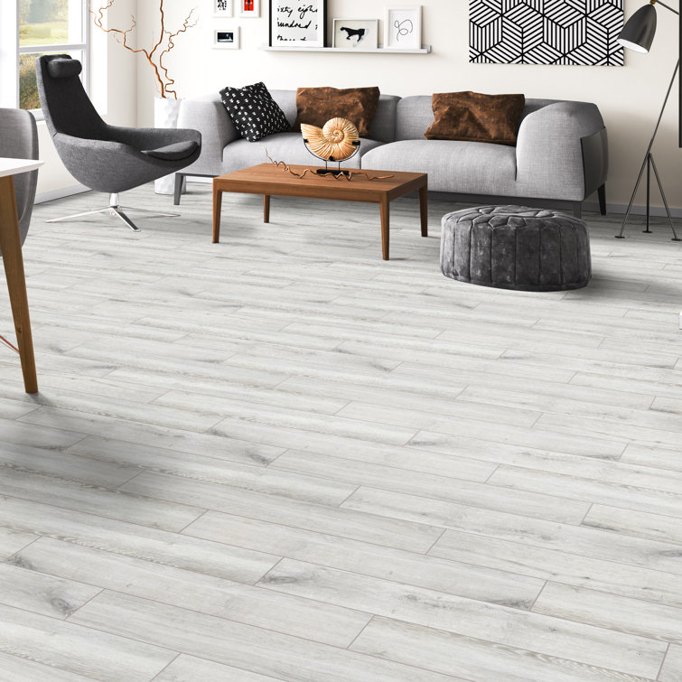 Antoni Platinum 6" x 36" Matte Glazed Porcelain Tile