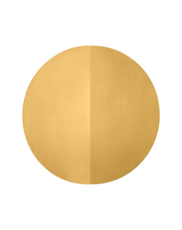 Dottie Burnished Brass Dimmable LED Wall Sconce, 12"