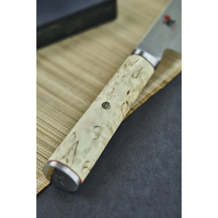 Miyabi 9-inch Multi-Colored Wood Handle Bread Knife