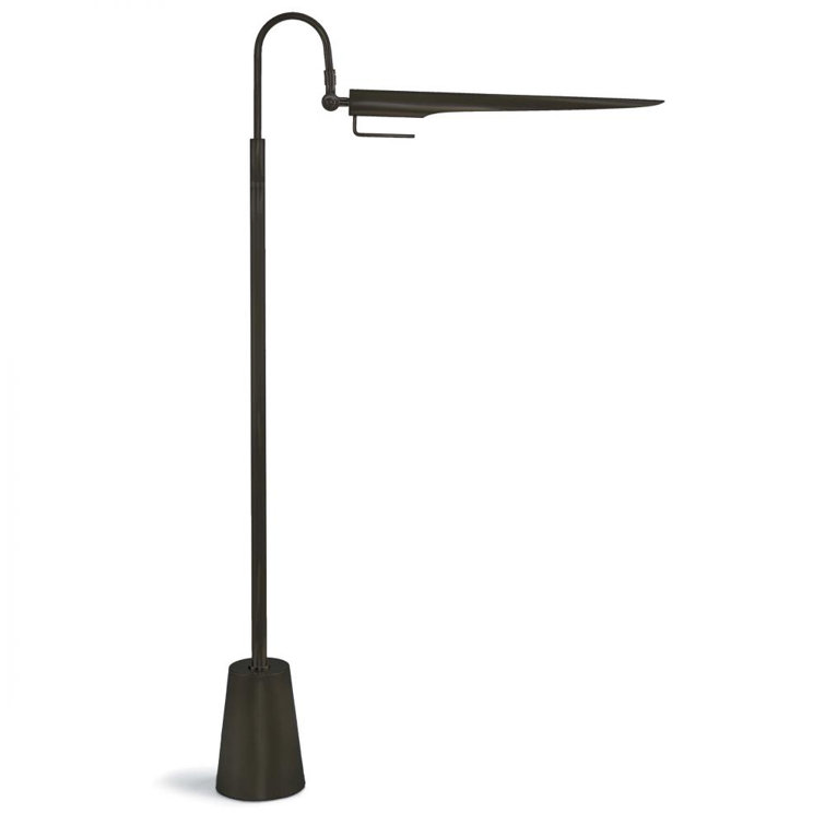 Aerodynamic Adjustable Oil Rubbed Bronze Floor Lamp