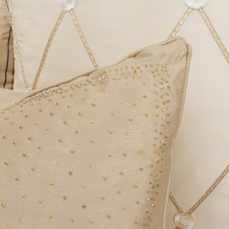 Luxembourg Cream and Gold King Comforter Set