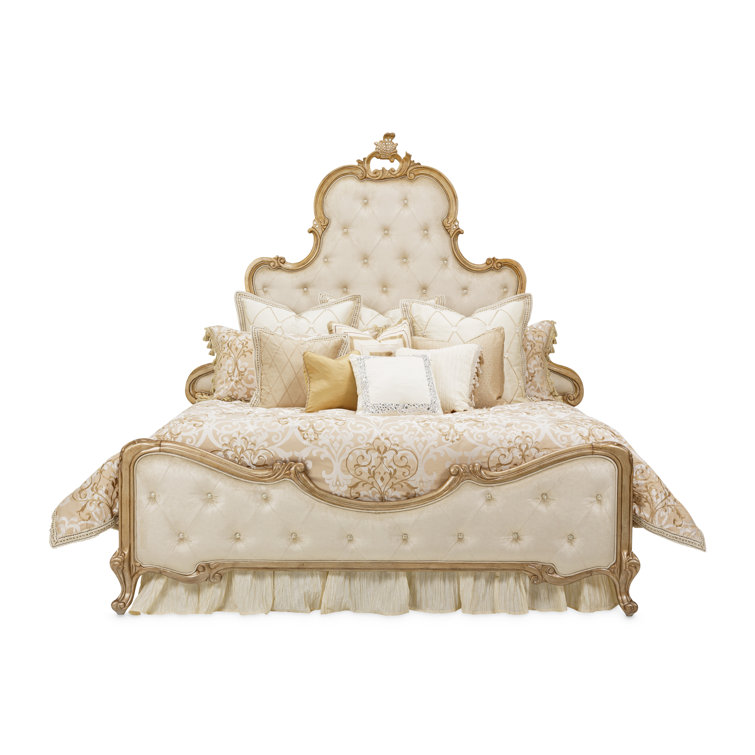 Luxembourg Cream and Gold King Comforter Set