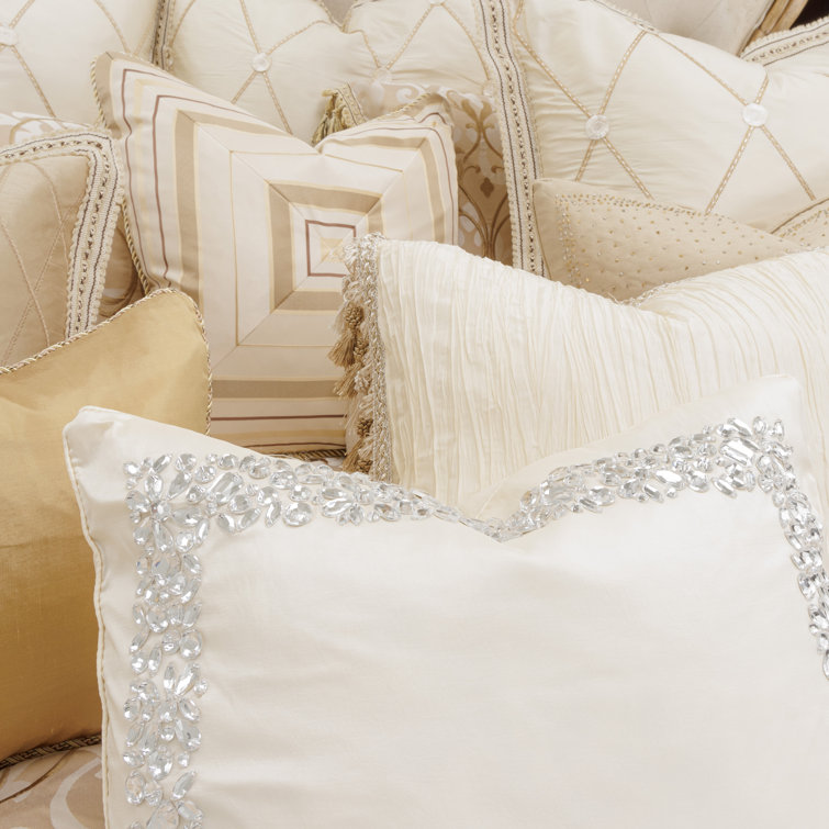 Luxembourg Cream and Gold King Comforter Set