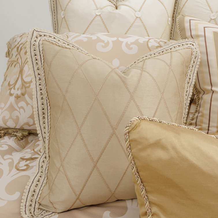 Luxembourg Cream and Gold King Comforter Set