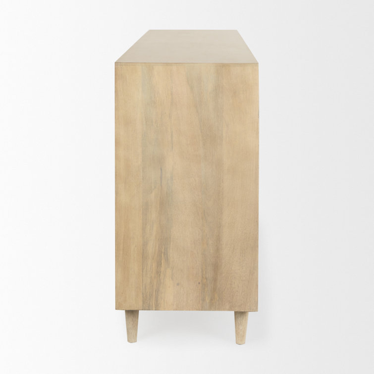 Claudia 71.75'' Light Brown Mango Wood Sideboard