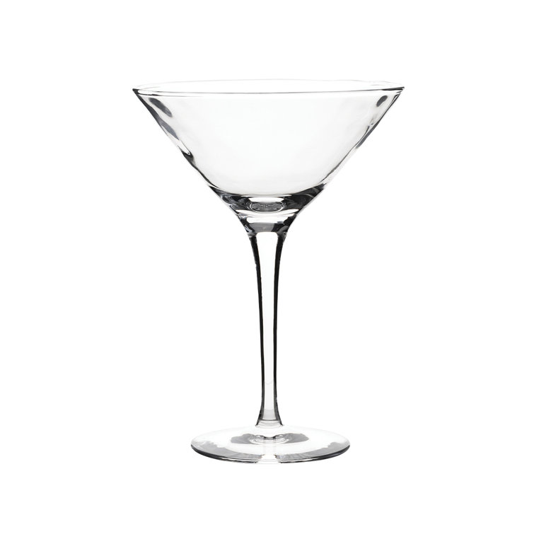 Clear Glass 7 oz. Martini Cocktail Glass