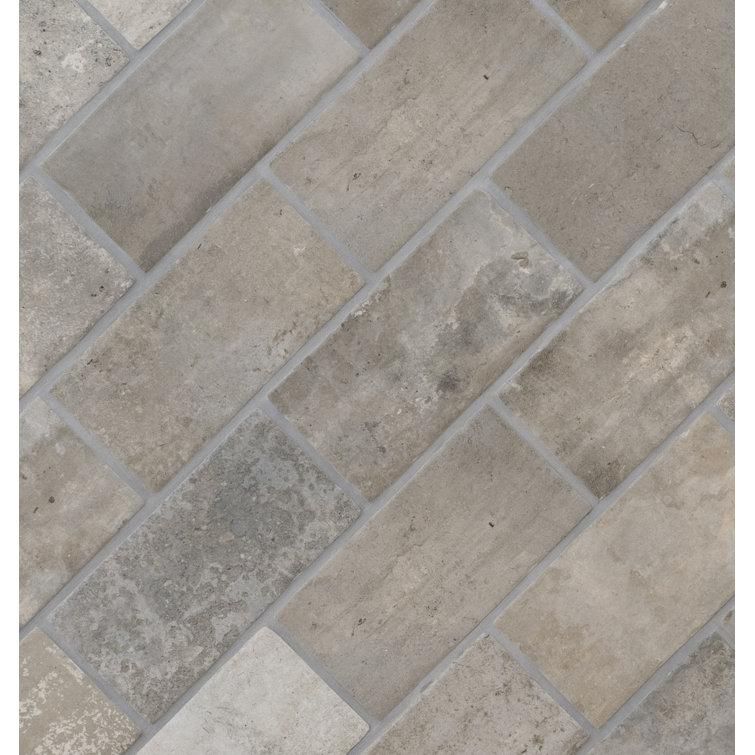 Capella Taupe Matte Porcelain Rectangular Floor and Wall Tile