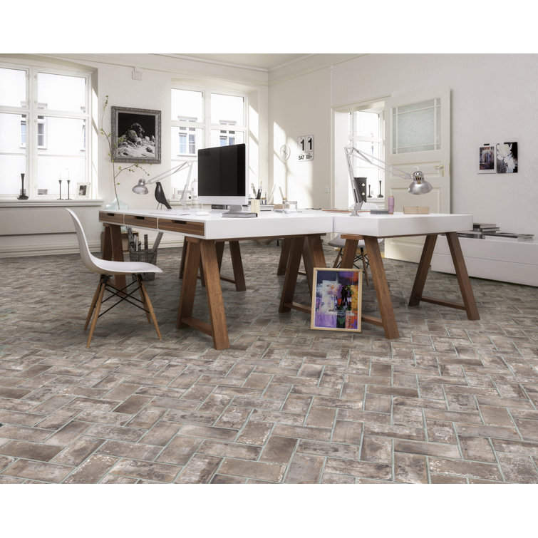 Capella Taupe Matte Porcelain Rectangular Floor and Wall Tile