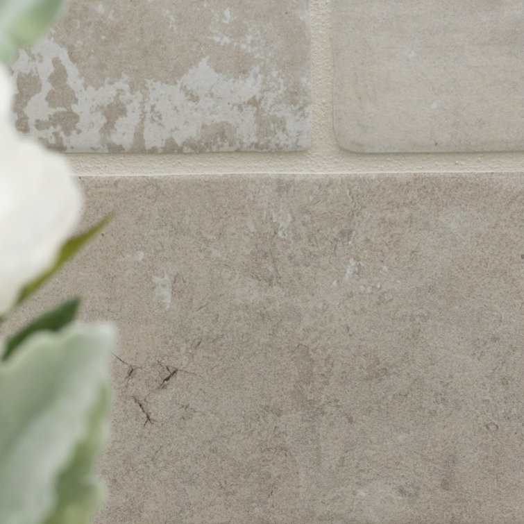 Capella Ivory 5'' x 10'' Matte Porcelain Brick Look Tile