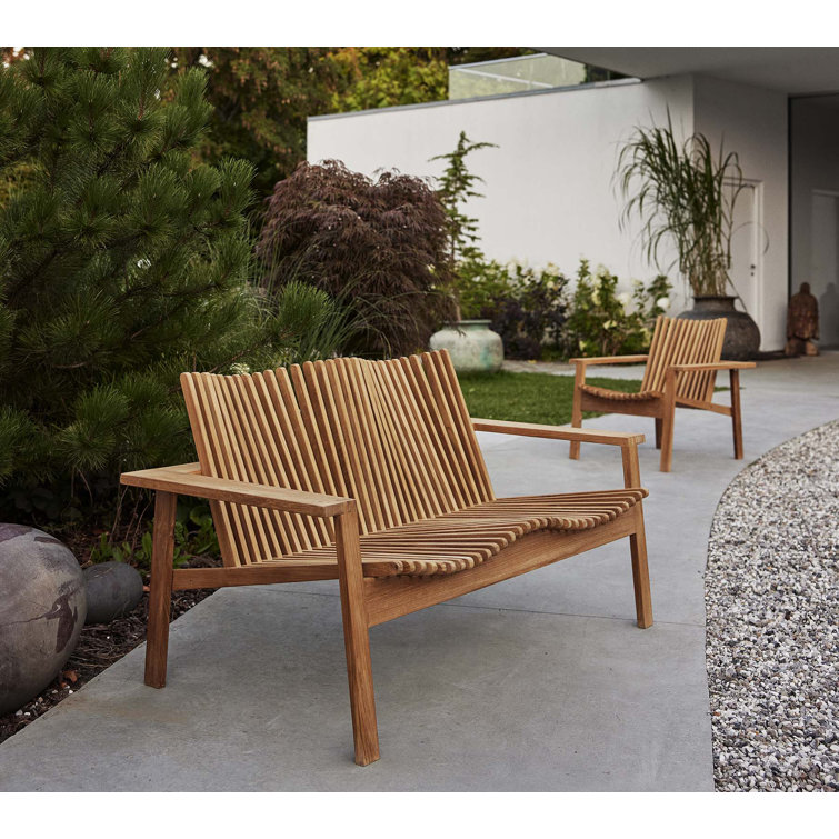 Amaze Teak Dining Chair with Grey Cushions