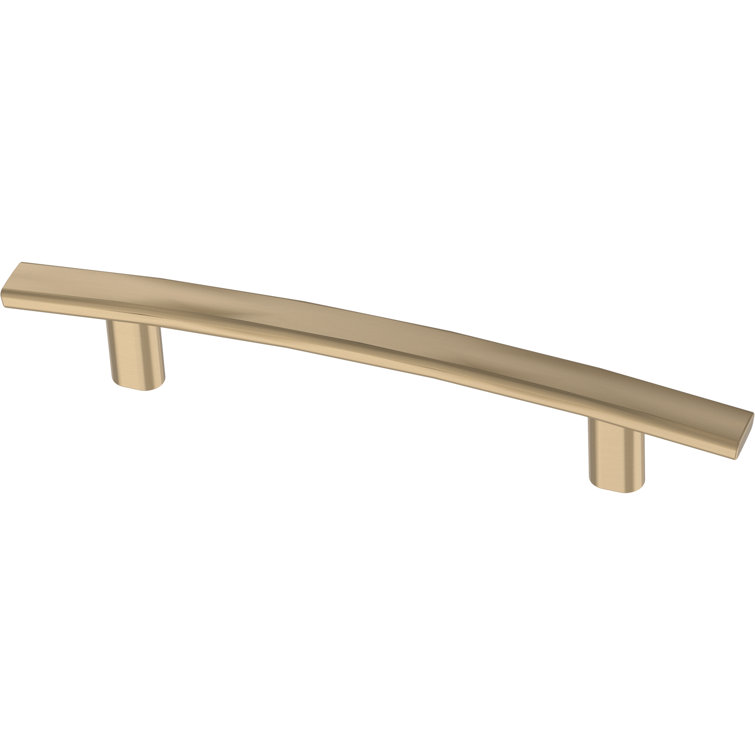 Champagne Bronze 3.75" Bar Cabinet Pulls with Mounting Hardware