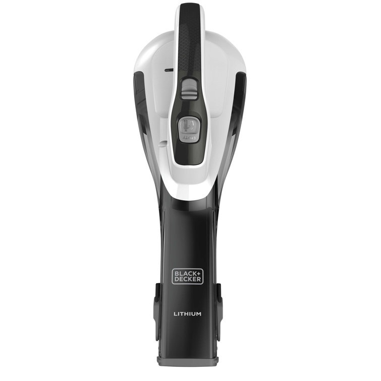Powder White Cordless Handheld Vacuum with Foam Filter