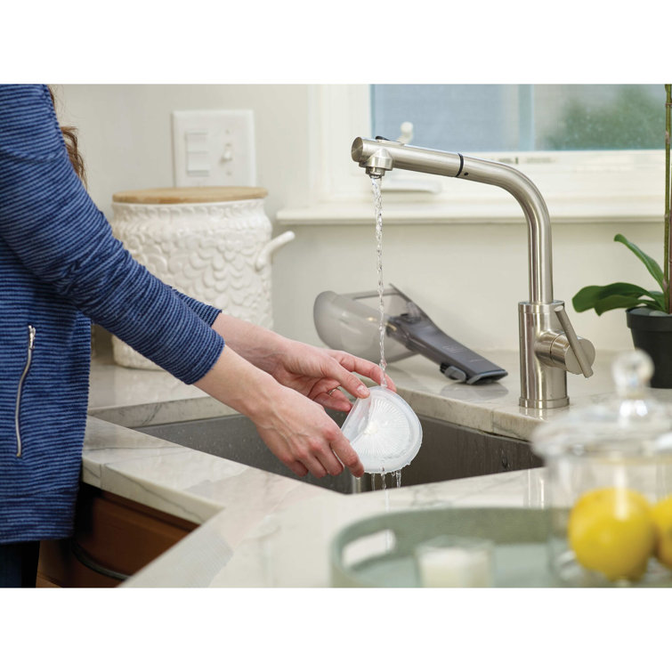 Powder White Cordless Handheld Vacuum with Foam Filter