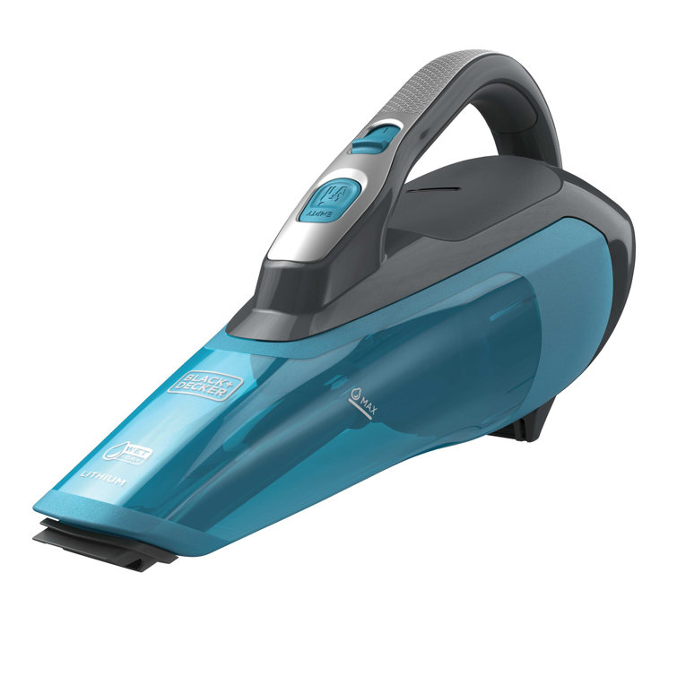 Black and Blue Cordless Wet/Dry Handheld Vacuum for Pets