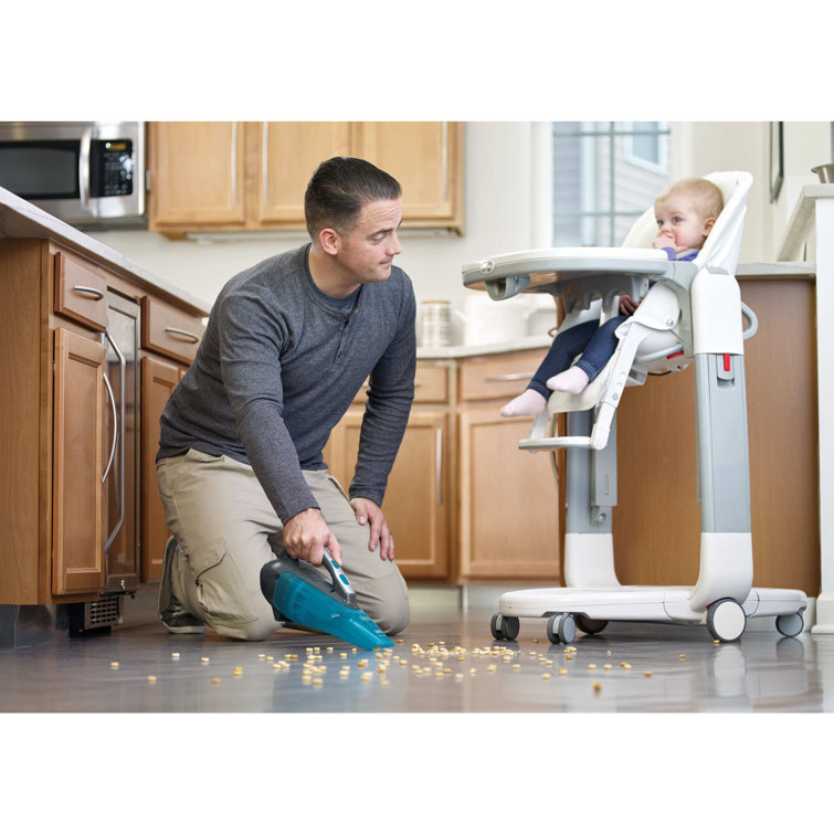Black and Blue Cordless Wet/Dry Handheld Vacuum for Pets