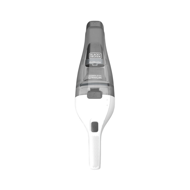 White Cordless Handheld Bagless Vacuum with Washable Filter