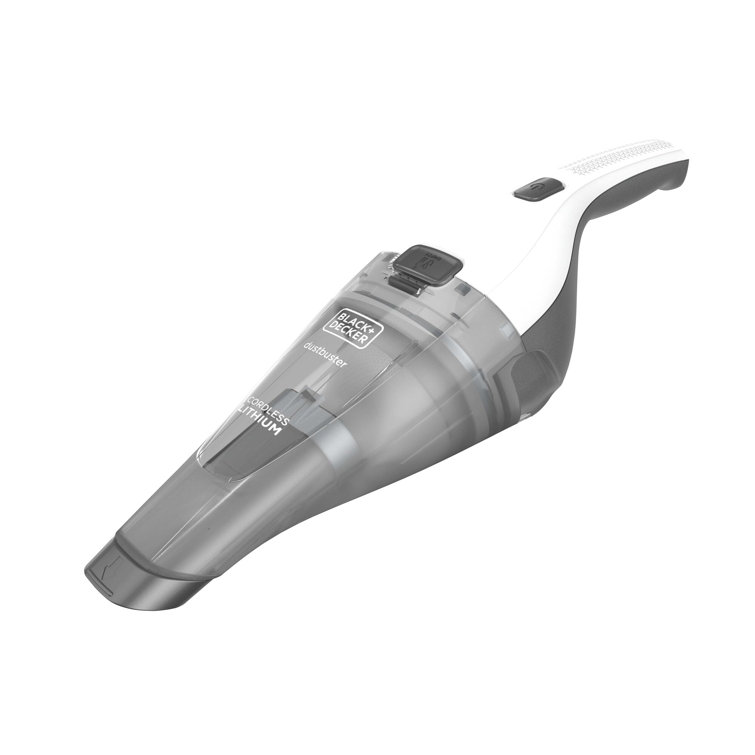 White Cordless Handheld Bagless Vacuum with Washable Filter