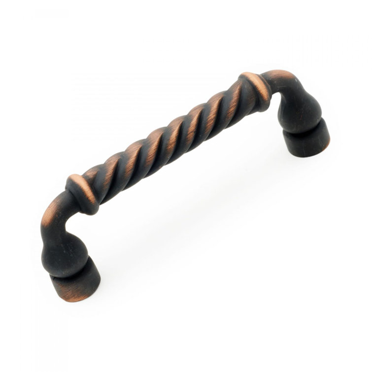 Valencia Bronze Solid Brass Modern Bar Pull with Mounting Hardware