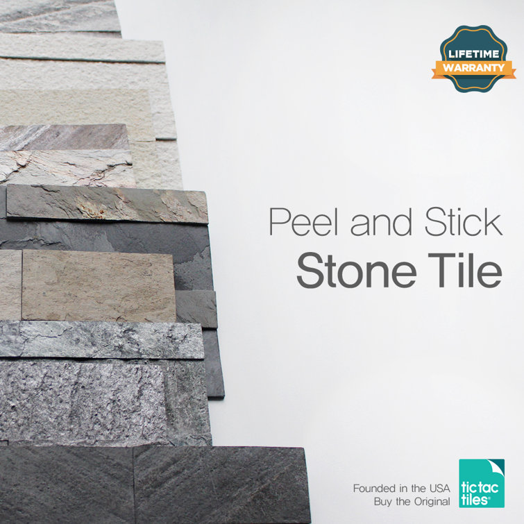 Golden Beach Natural Stone Peel and Stick Mosaic Tiles