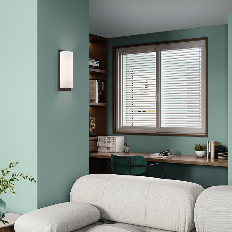 Bronze Steel Dimmable Rectangle Wall Sconce